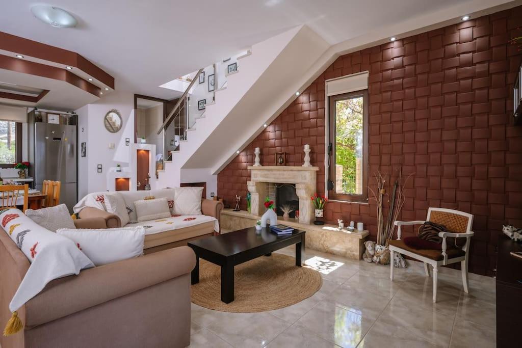 Villa Kyma By The Sea, In South Crete Keratokampos