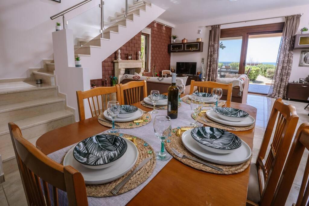 Kyma By The Sea, In South Crete Villa *